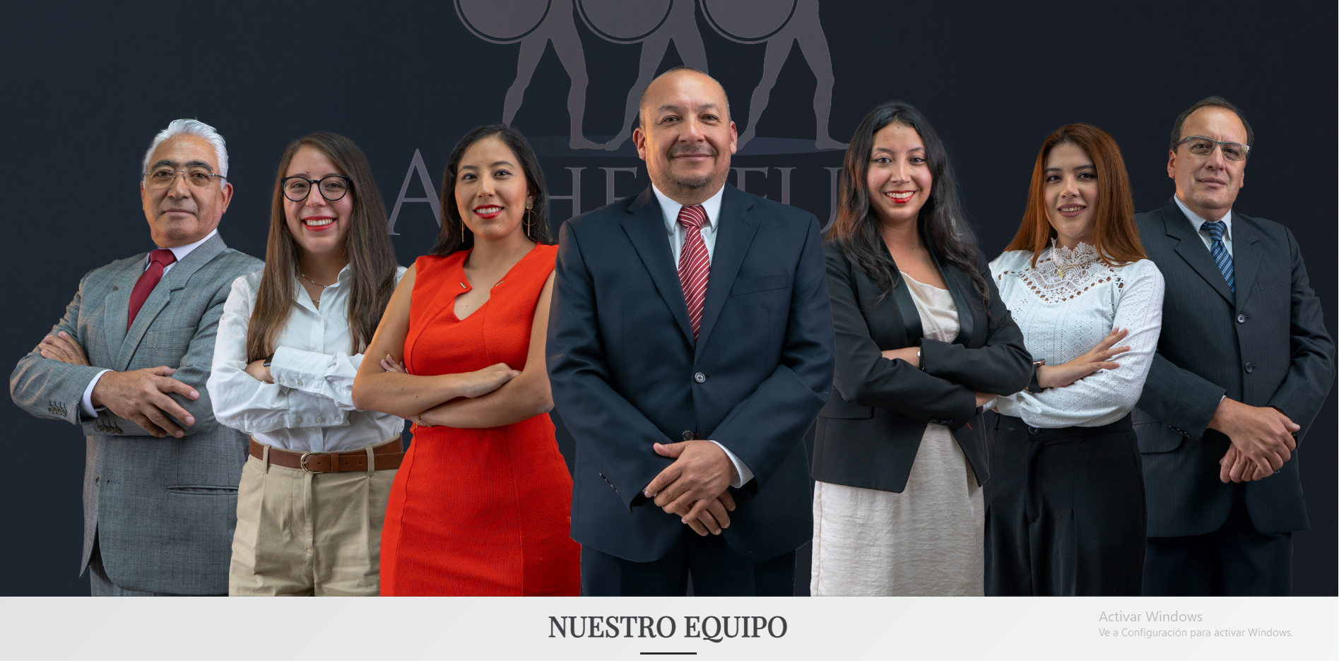 Pagina web de un buffet de abogados
